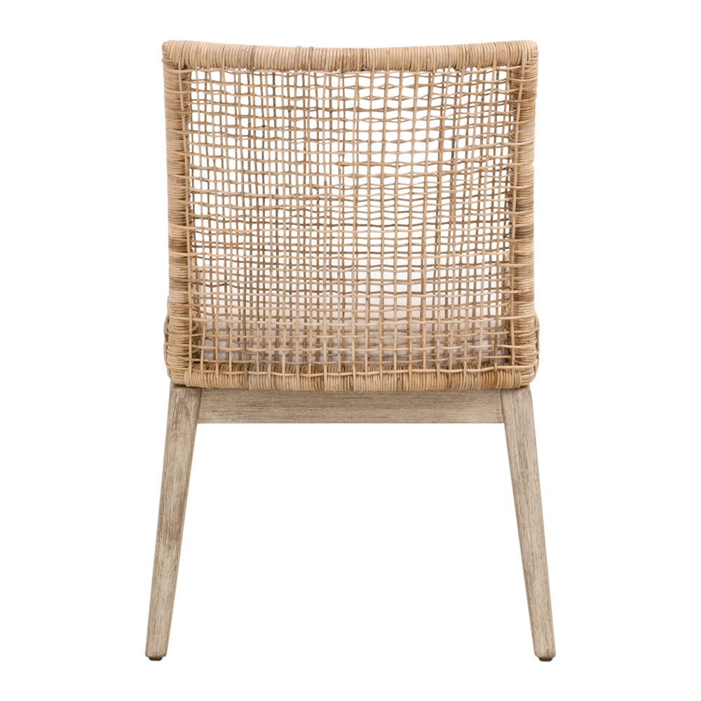 Essentials For Living - Woven Seaside Dining Chair, Set of 2 - 6836.NAT/LPPRL/NG view 5