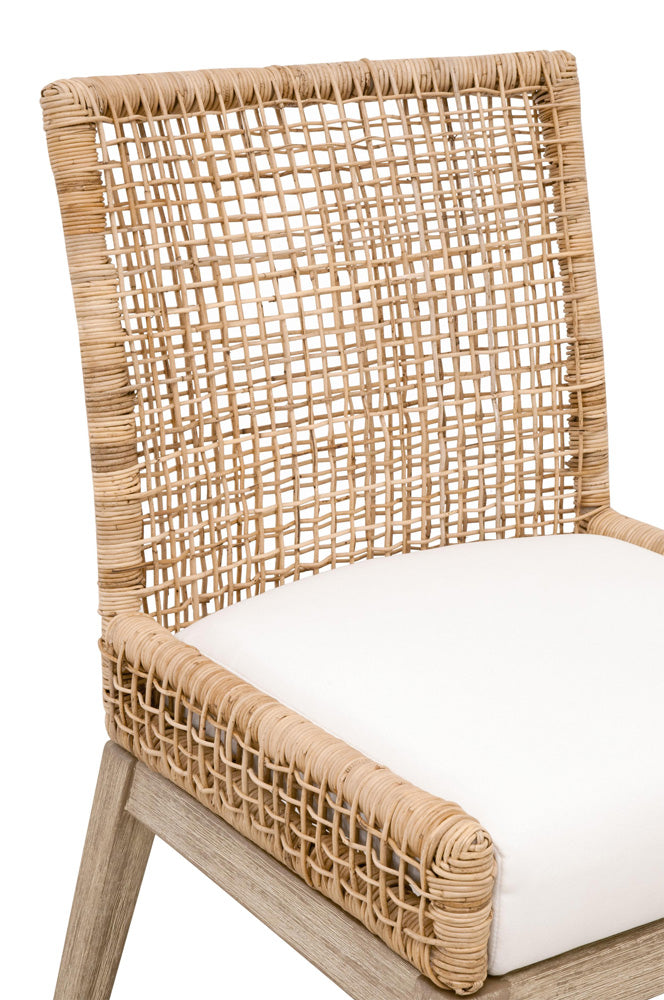Essentials For Living - Woven Seaside Dining Chair, Set of 2 - 6836.NAT/LPPRL/NG view 8