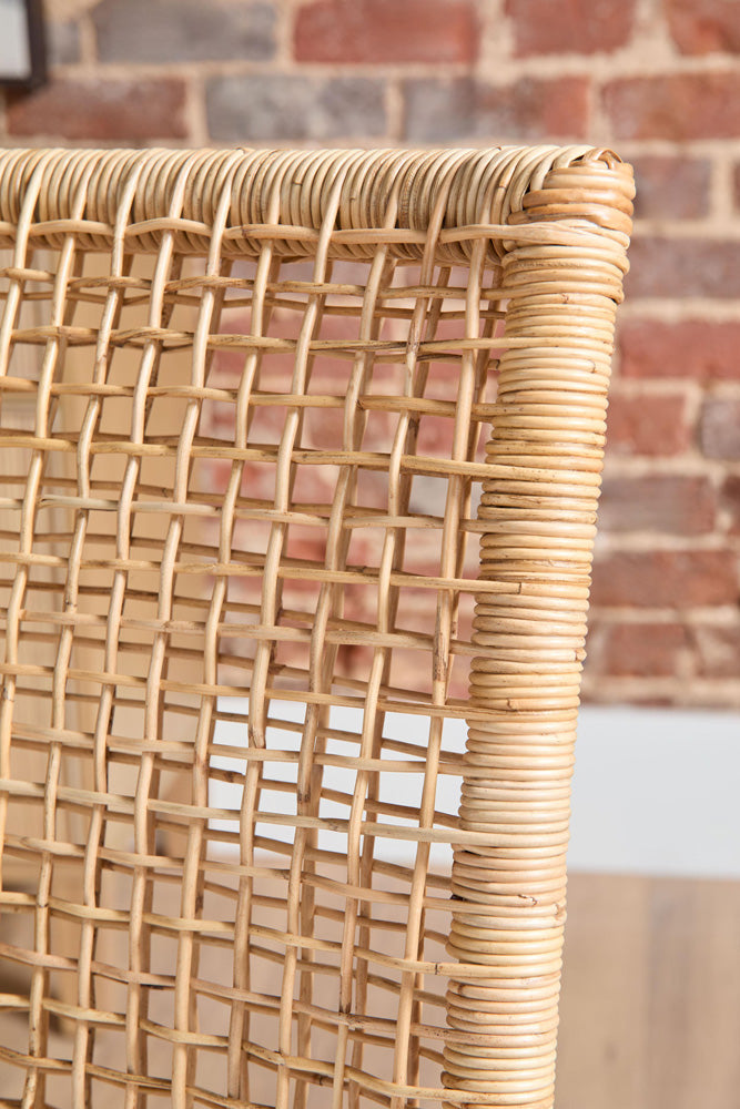Essentials For Living - Woven Seaside Dining Chair, Set of 2 - 6836.NAT/LPPRL/NG view 9