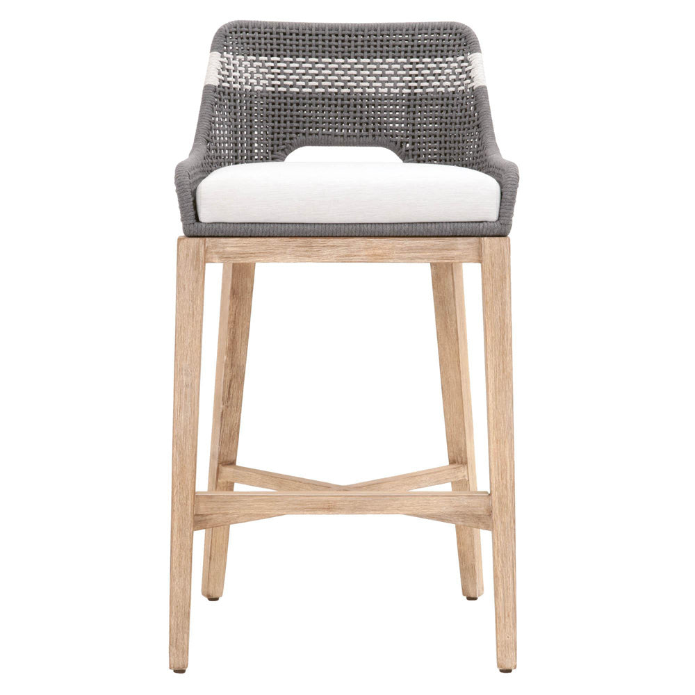 Essentials For Living - Woven Tapestry Barstool - 6850BS.DOV/WHT/NG_CLOSEOUT view 1