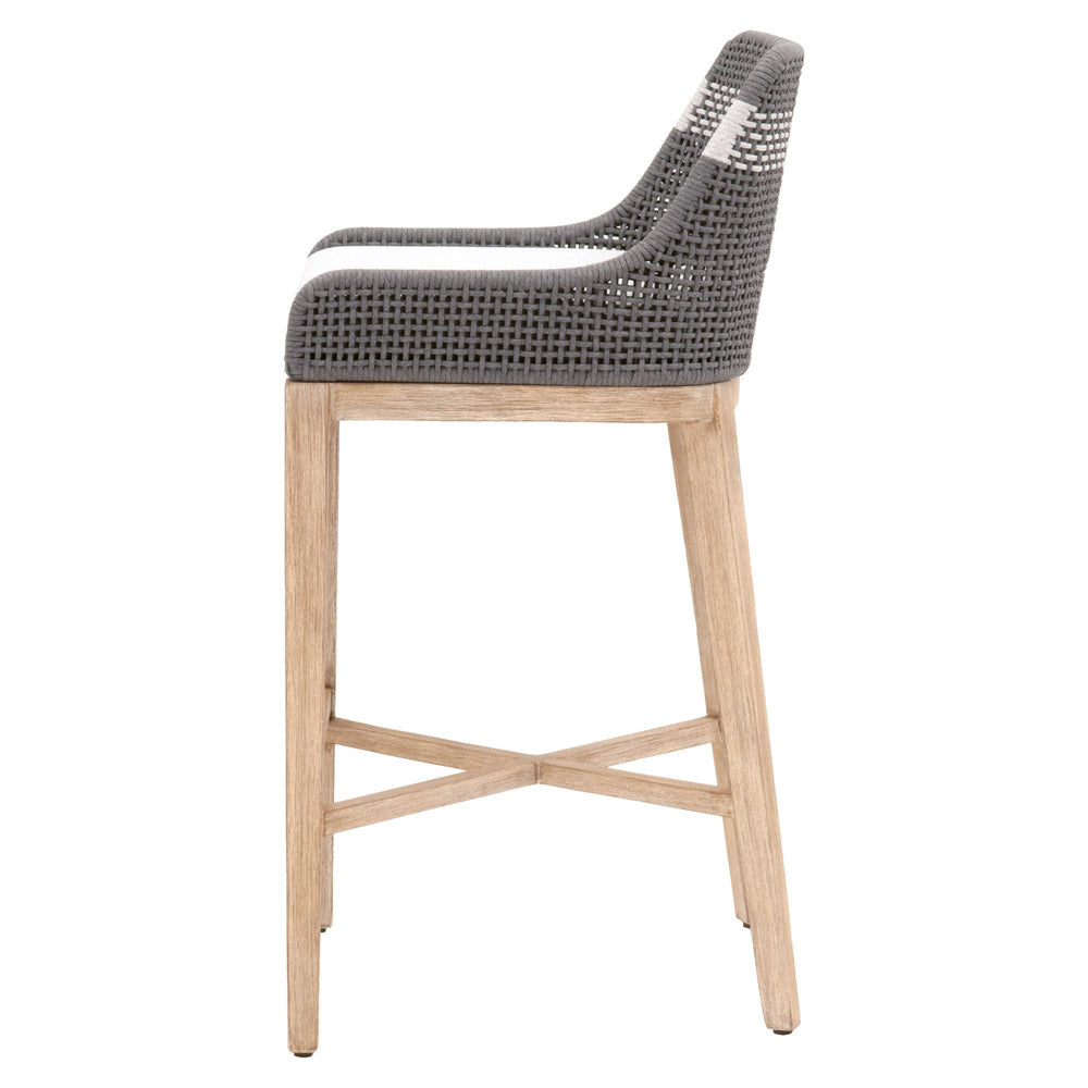 Essentials For Living - Woven Tapestry Barstool - 6850BS.DOV/WHT/NG_CLOSEOUT view 3