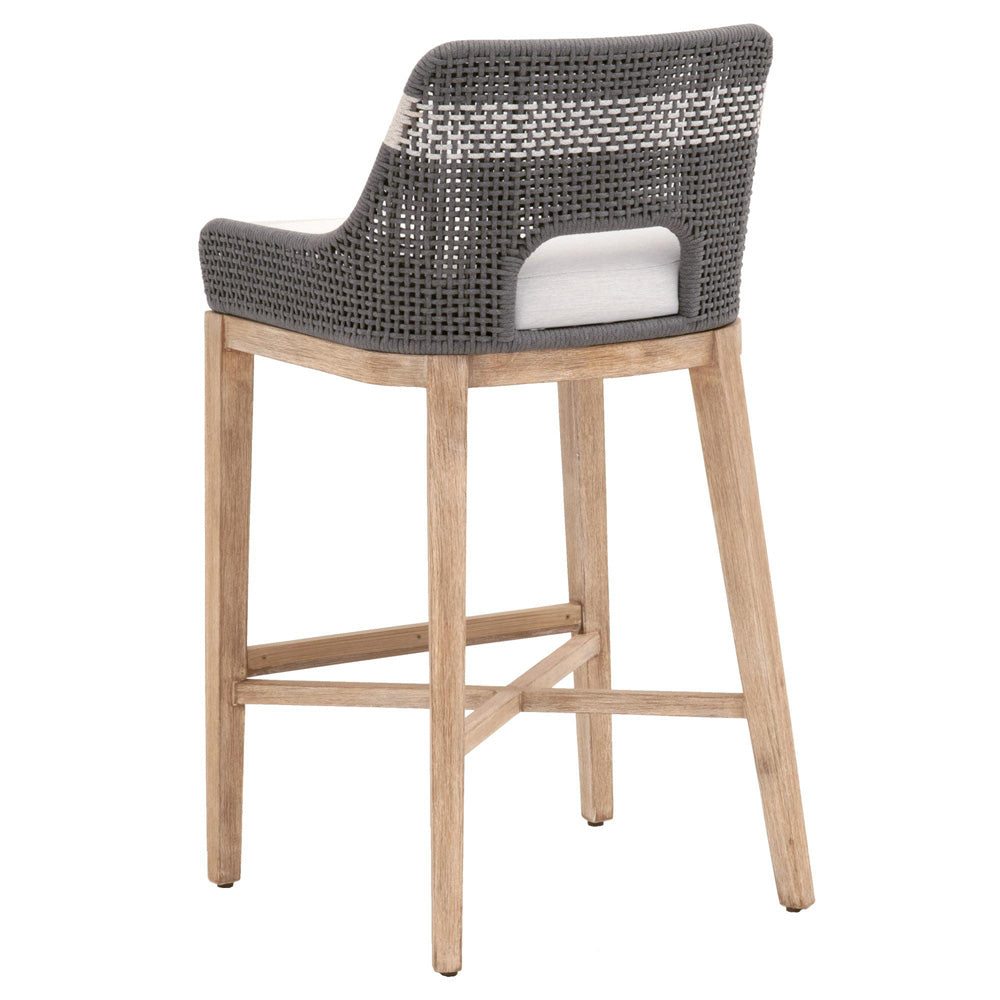 Essentials For Living - Woven Tapestry Barstool - 6850BS.DOV/WHT/NG_CLOSEOUT view 4