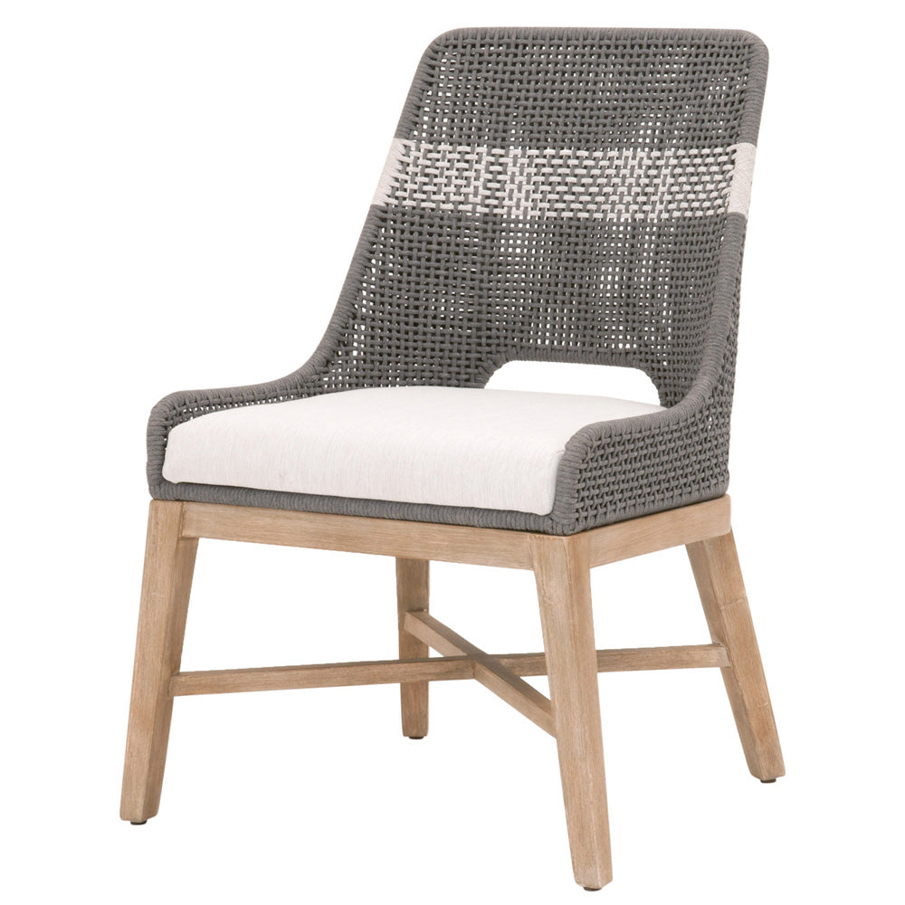 Essentials For Living - Woven Tapestry Dining Chair - 6850.DOV/WHT/NG_CLOSEOUT view 2