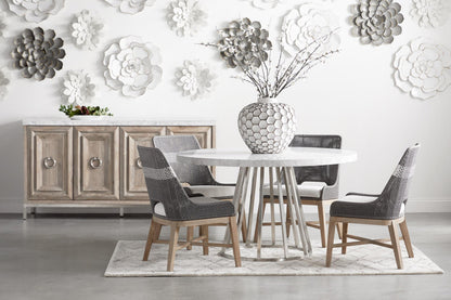 Essentials For Living - Woven Tapestry Dining Chair - 6850.DOV/WHT/NG_CLOSEOUT view 8