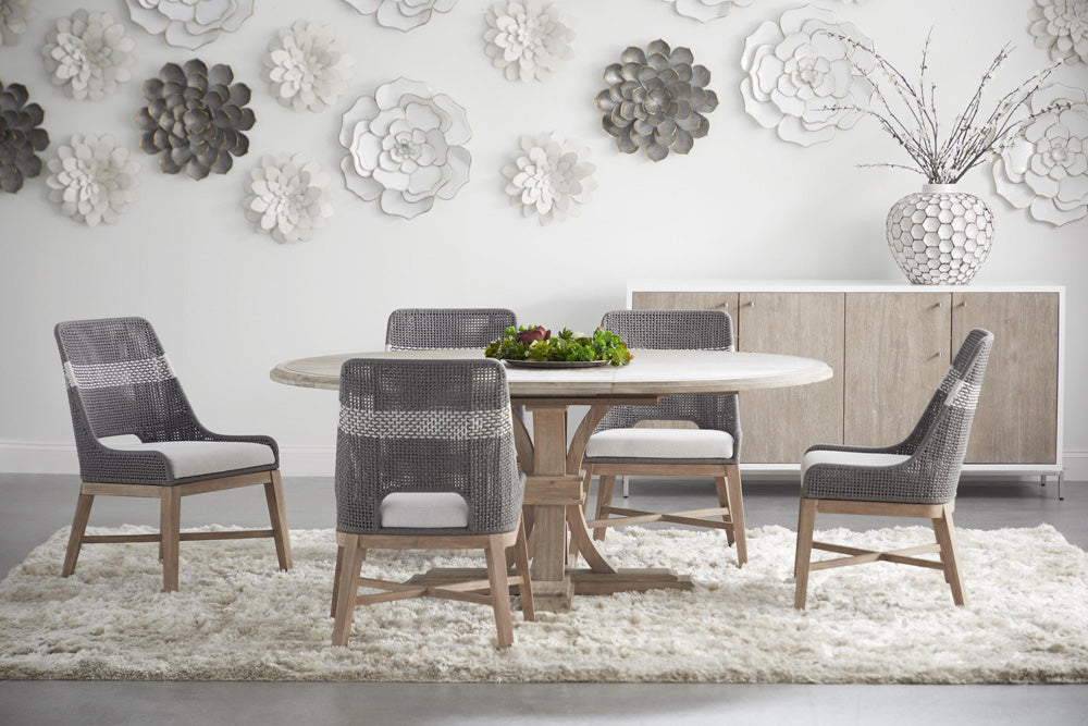 Essentials For Living - Woven Tapestry Dining Chair - 6850.DOV/WHT/NG_CLOSEOUT view 10