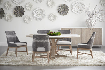 Essentials For Living - Woven Tapestry Dining Chair - 6850.DOV/WHT/NG_CLOSEOUT view 10
