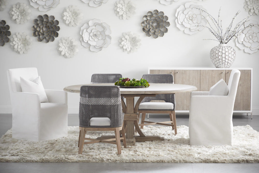 Essentials For Living - Woven Tapestry Dining Chair - 6850.DOV/WHT/NG_CLOSEOUT view 11