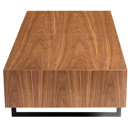 Euro Style - Anderson 48inW Coffee Table with Storage, Walnut - 31009WAL veiw 3
