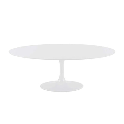 Euro Style - Astrid 79in Oval Table in White - 90280WHT-KIT veiw 3