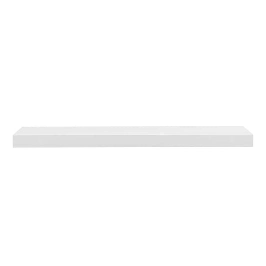 Euro Style - Barney 36in Floating Shelf/Shelving in High Gloss White - 09742-WHT view 1