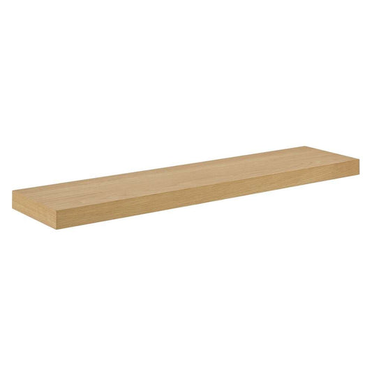 Euro Style - Barney 43in Floating Shelf/Shelving in Oak - 09748-OAK view 2