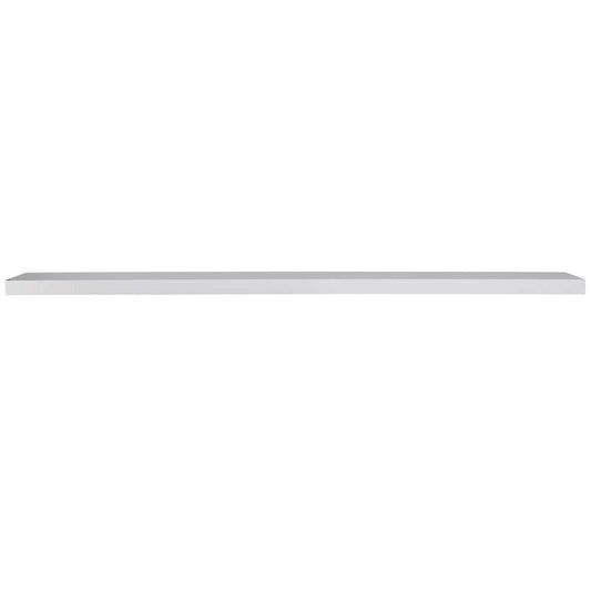 Euro Style - Barney 75in Floating Shelf/Shelving in White - 09747WHT view 1