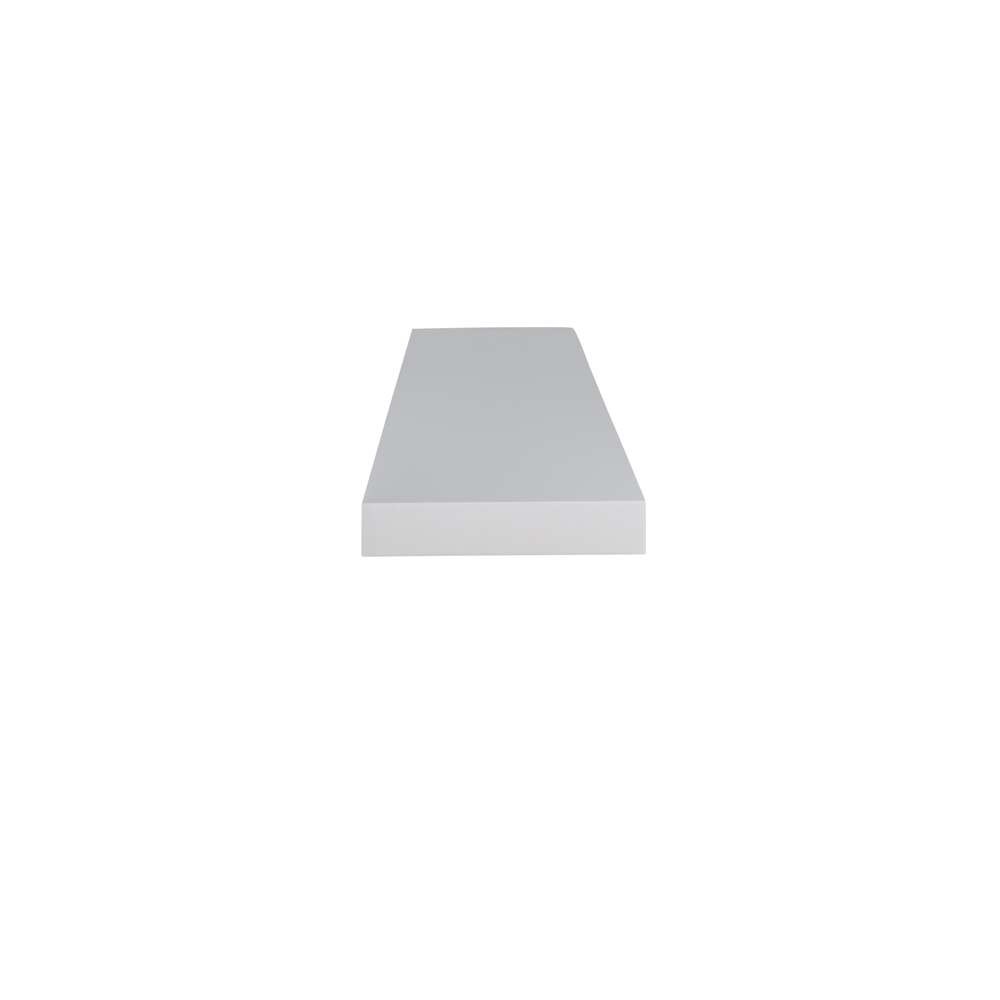 Euro Style - Barney 75in Floating Shelf/Shelving in White - 09747WHT view 3