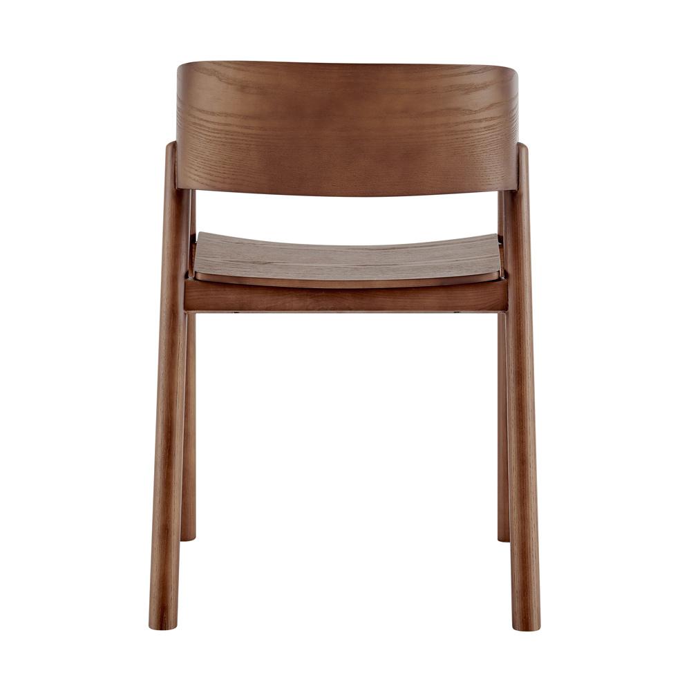 Euro Style - Blaise Wood Armchair, Walnut - 91018-WAL veiw 5