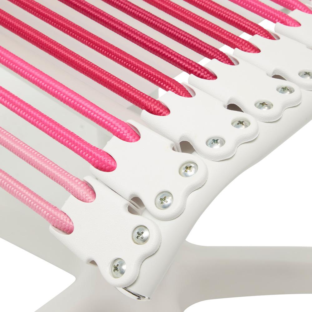 Euro Style - Bungie Low Back Office Chair, Blush Ombre/White - 03008-BLSOMBRE veiw 6