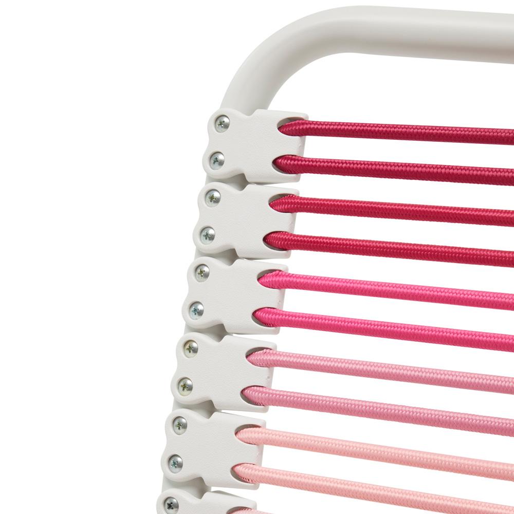 Euro Style - Bungie Low Back Office Chair, Blush Ombre/White - 03008-BLSOMBRE veiw 7