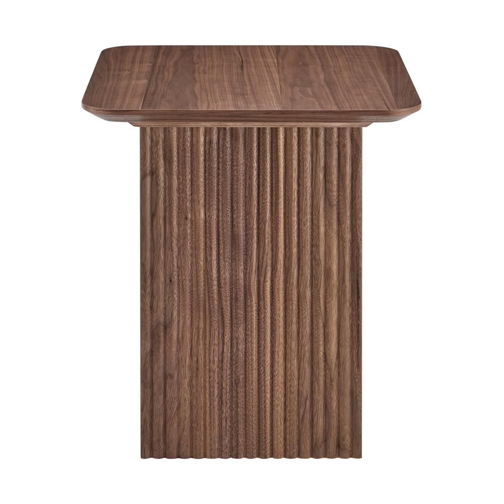 Euro Style - Caden 20inW Square Side Table, Walnut - 19766-WAL veiw 3
