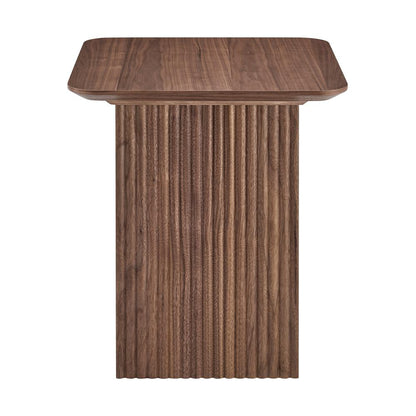 Euro Style - Caden 20inW Square Side Table, Walnut - 19766-WAL veiw 3