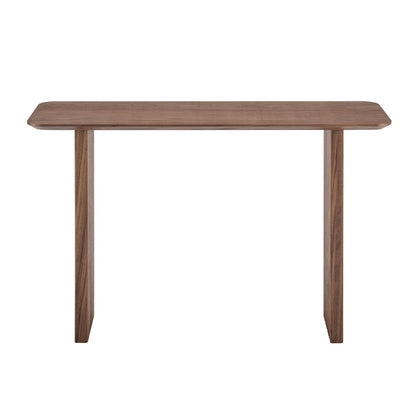 Euro Style - Caden 47inW Console Table, Walnut - 19764-WAL veiw 1