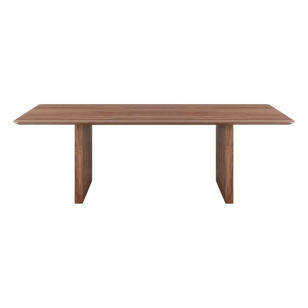 Euro Style - Caden 95inW Dining Table, Walnut - 19760WAL-KIT veiw 1