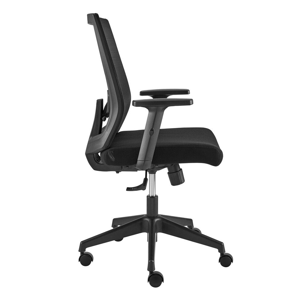 Euro Style - Dahl Mesh Office Chair, Black - 10630-BLK veiw 3