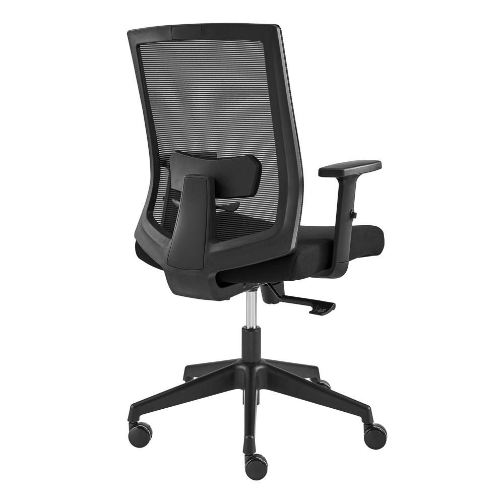 Euro Style - Dahl Mesh Office Chair, Black - 10630-BLK veiw 4