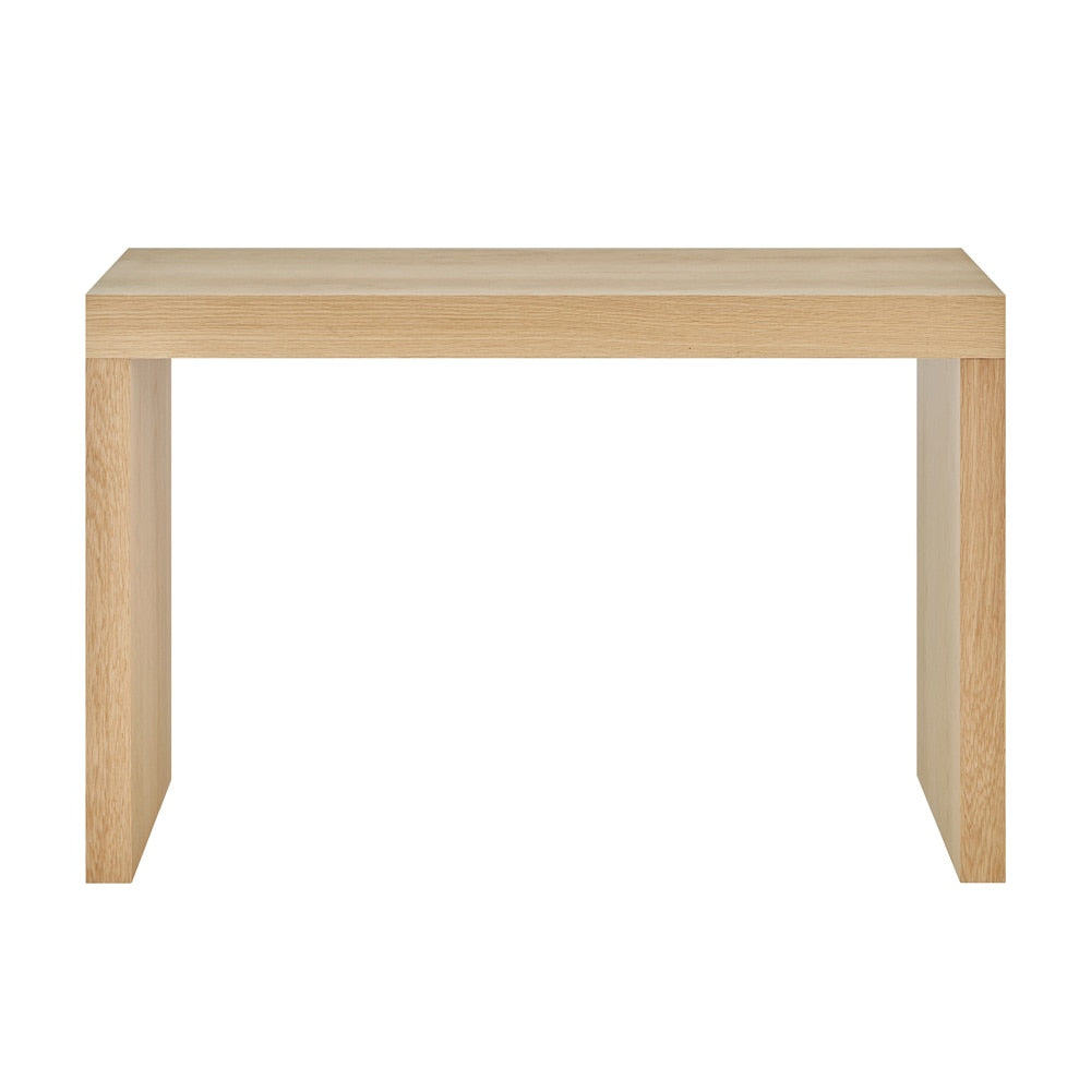 Euro Style - Donald 2-Drawer Desk, Oak - 90308OAK veiw 4