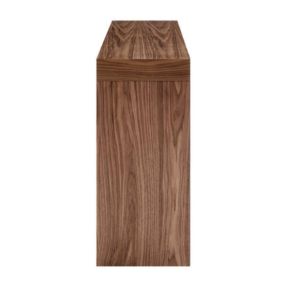 Euro Style - Donald 47inW Console Table with Drawer, Walnut - 90346-WAL veiw 3