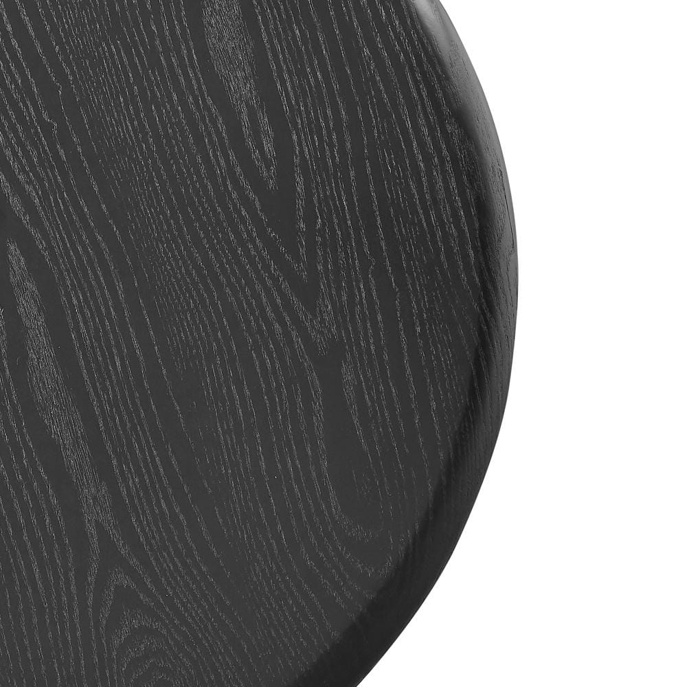 Euro Style - Gunda 24inW Round Side Table, Black - 91817BLK-KIT veiw 5