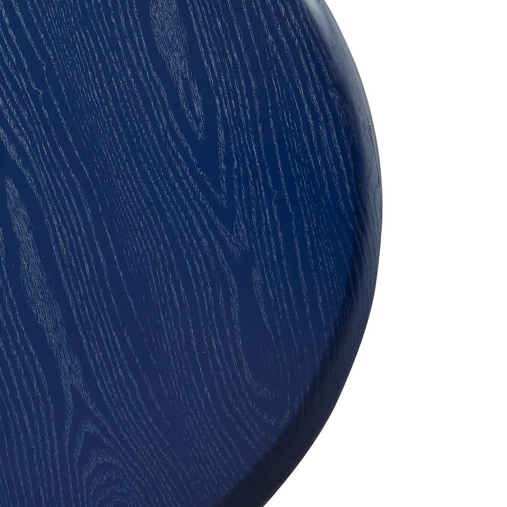 Euro Style - Gunda 24inW Round Side Table, Deep Blue - 91815BLU-KIT veiw 5