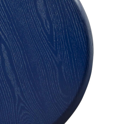 Euro Style - Gunda 24inW Round Side Table, Deep Blue - 91815BLU-KIT veiw 5