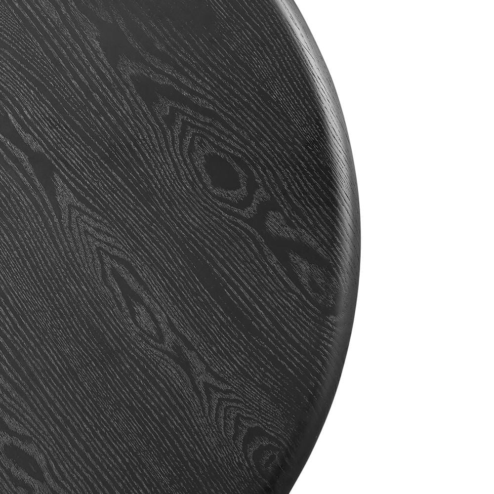 Euro Style - Gunda 36inW Round Coffee, Black - 91816BLK-KIT veiw 5
