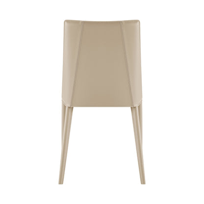 Euro Style - Kalle Faux Leather Side Chair, Light Gray - 30914-LTGRY-MP1 veiw 5