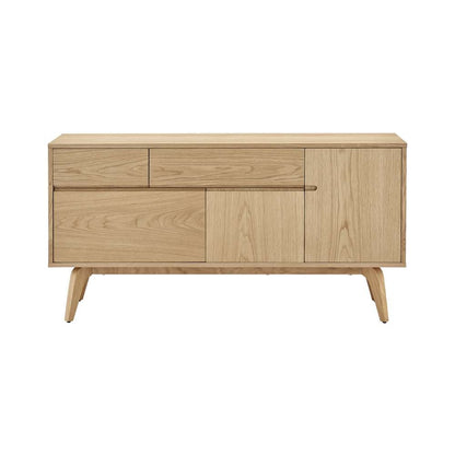 Euro Style - Lawrence Sideboard in Oak - 38936-OAK veiw 1