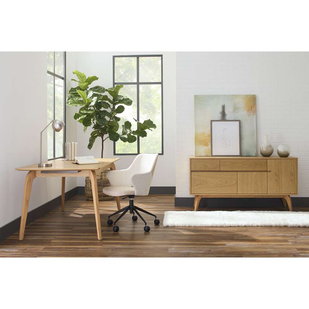 Euro Style - Lawrence Sideboard in Oak - 38936-OAK veiw 8