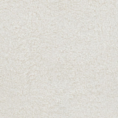 Euro Style - Lennart Leatherette and Fabric Ottoman, Ivory/Brown/Matte Black - 30347-IVRY veiw 4
