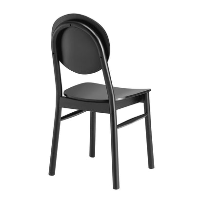 Euro Style - Octavio Wood Side Chairs, Black - Set of 2 - 39222-BLK veiw 5