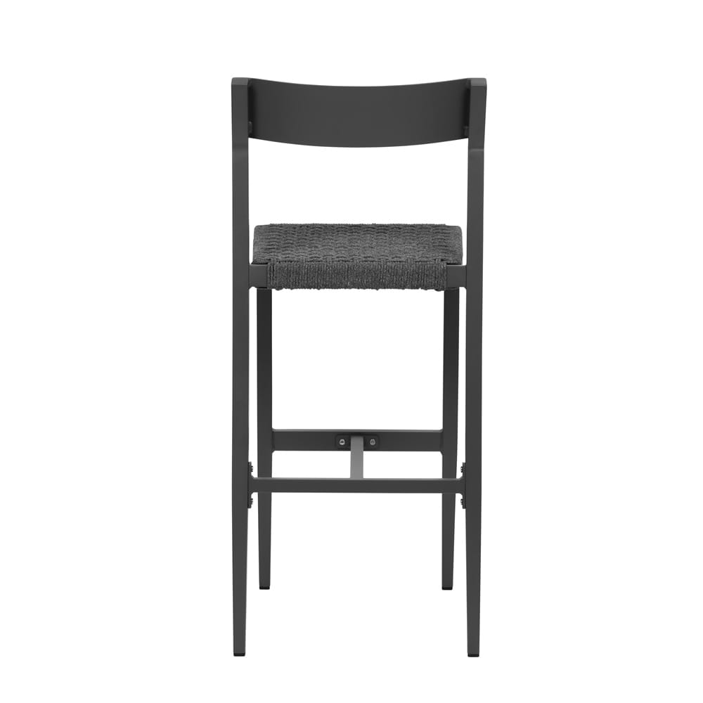 Euro Style - Ronan Outdoor Bar Stool, Gray - Set of 2 - 90588-GRY veiw 6