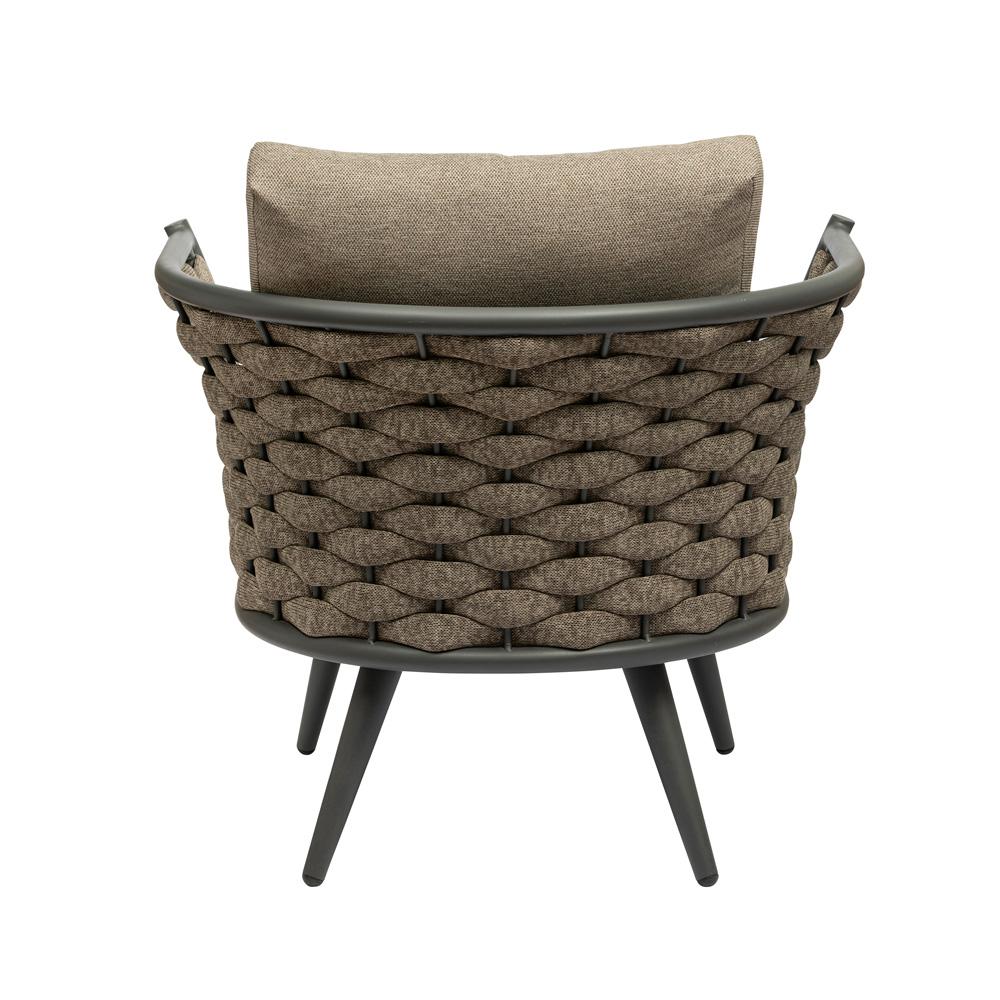 Euro Style - Solna Indoor/Outdoor Lounge Chair, Taupe/Gray - 90495-TPE veiw 5