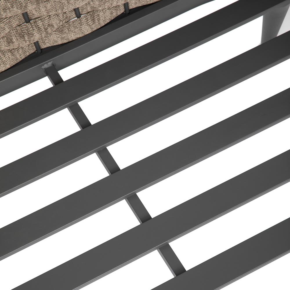 Euro Style - Solna Indoor/Outdoor Loveseat, Taupe/Gray - 90497-TPE veiw 8