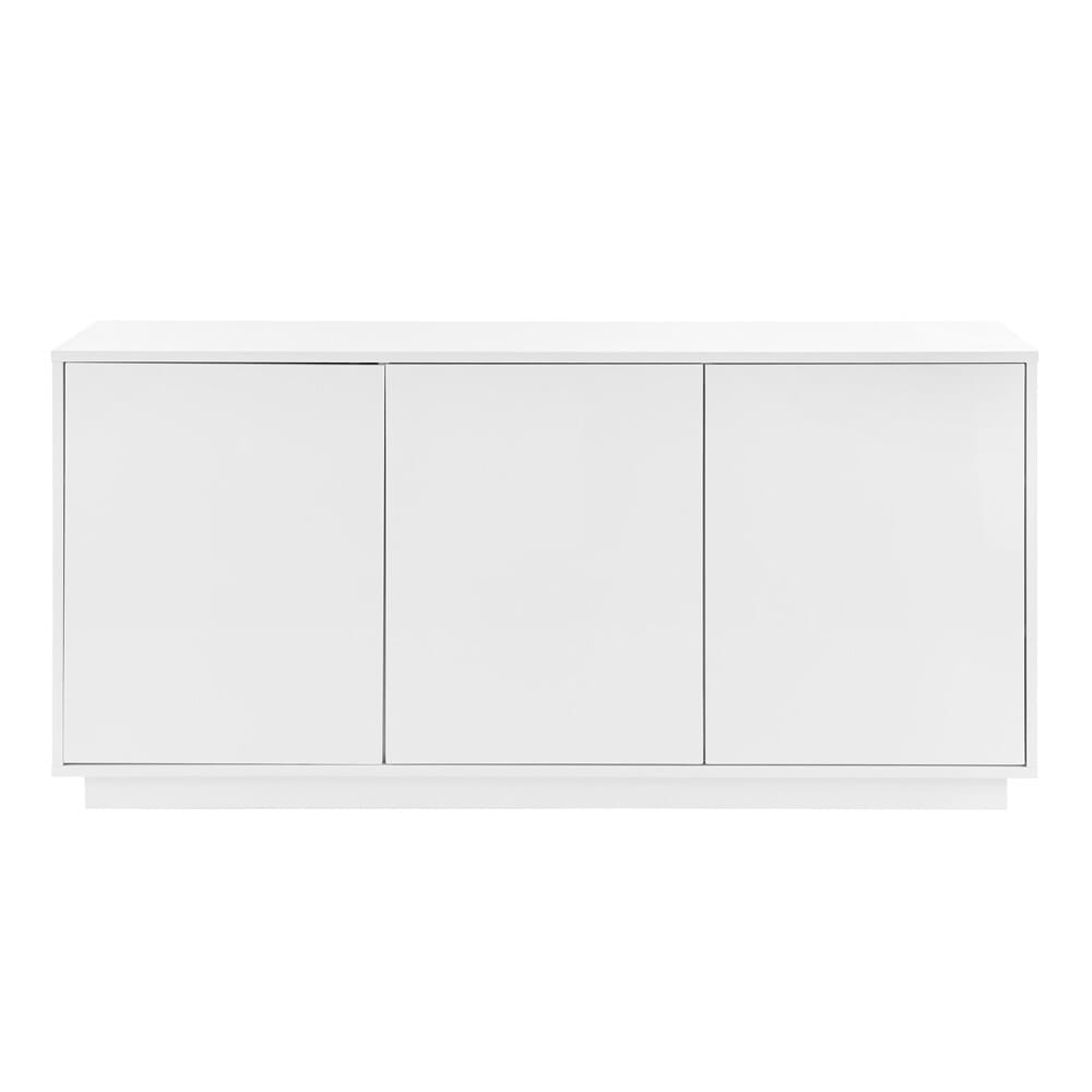 Euro Style - Tresero 65inW Sideboard, High Gloss White - 90644-WHT view 1