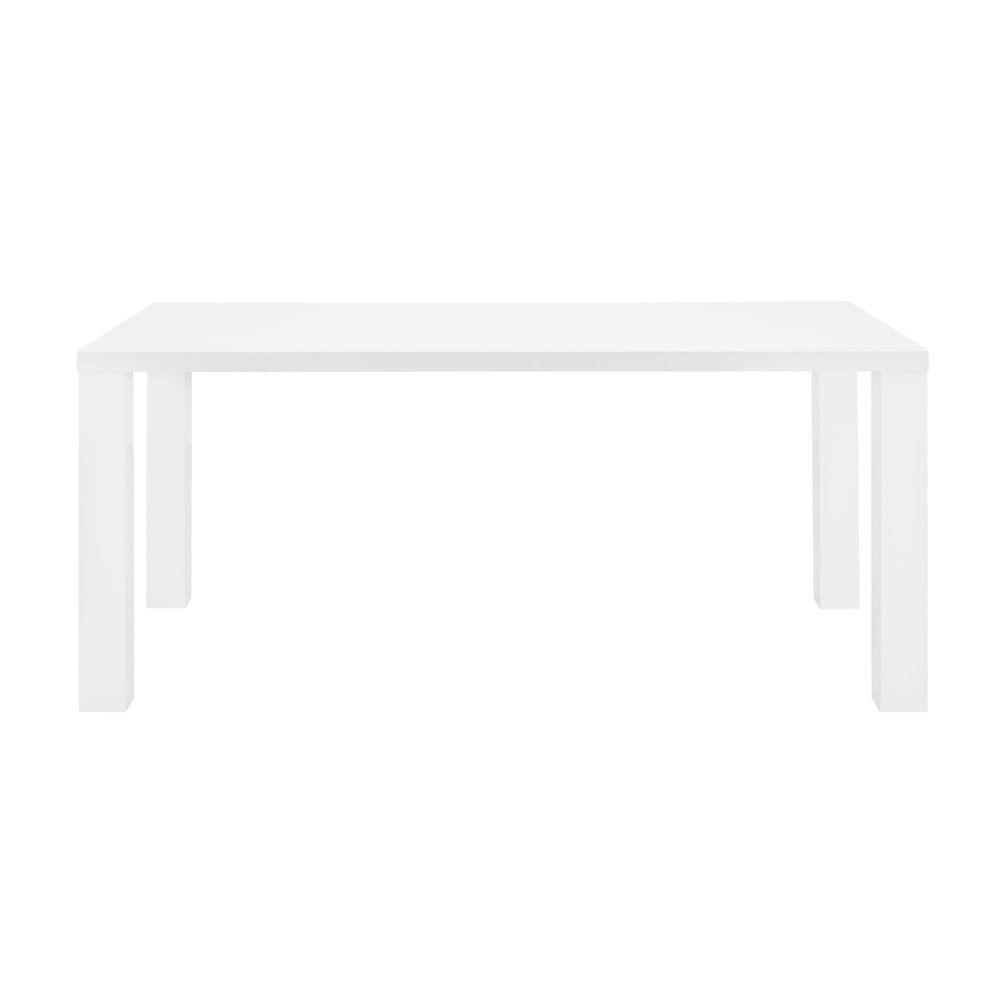 Euro Style - Tresero 70inW Dining Table, High Gloss White - 90656WHT-KIT veiw 1