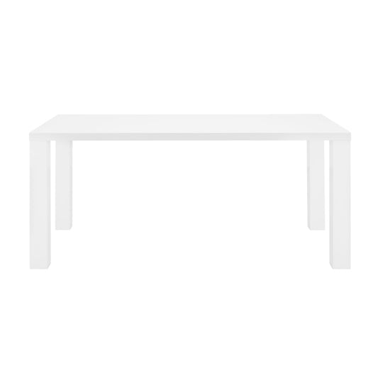 Euro Style - Tresero 70inW Dining Table, High Gloss White - 90656WHT-KIT veiw 1