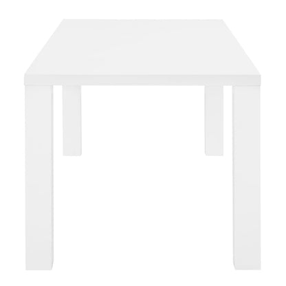 Euro Style - Tresero 70inW Dining Table, High Gloss White - 90656WHT-KIT veiw 3
