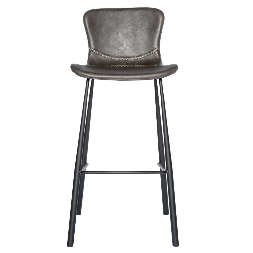 Euro Style - Melody Bar Stool in Dark Gray (Set of 2) - 30514DKGRY veiw 1