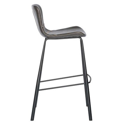 Euro Style - Melody Bar Stool in Dark Gray (Set of 2) - 30514DKGRY veiw 3