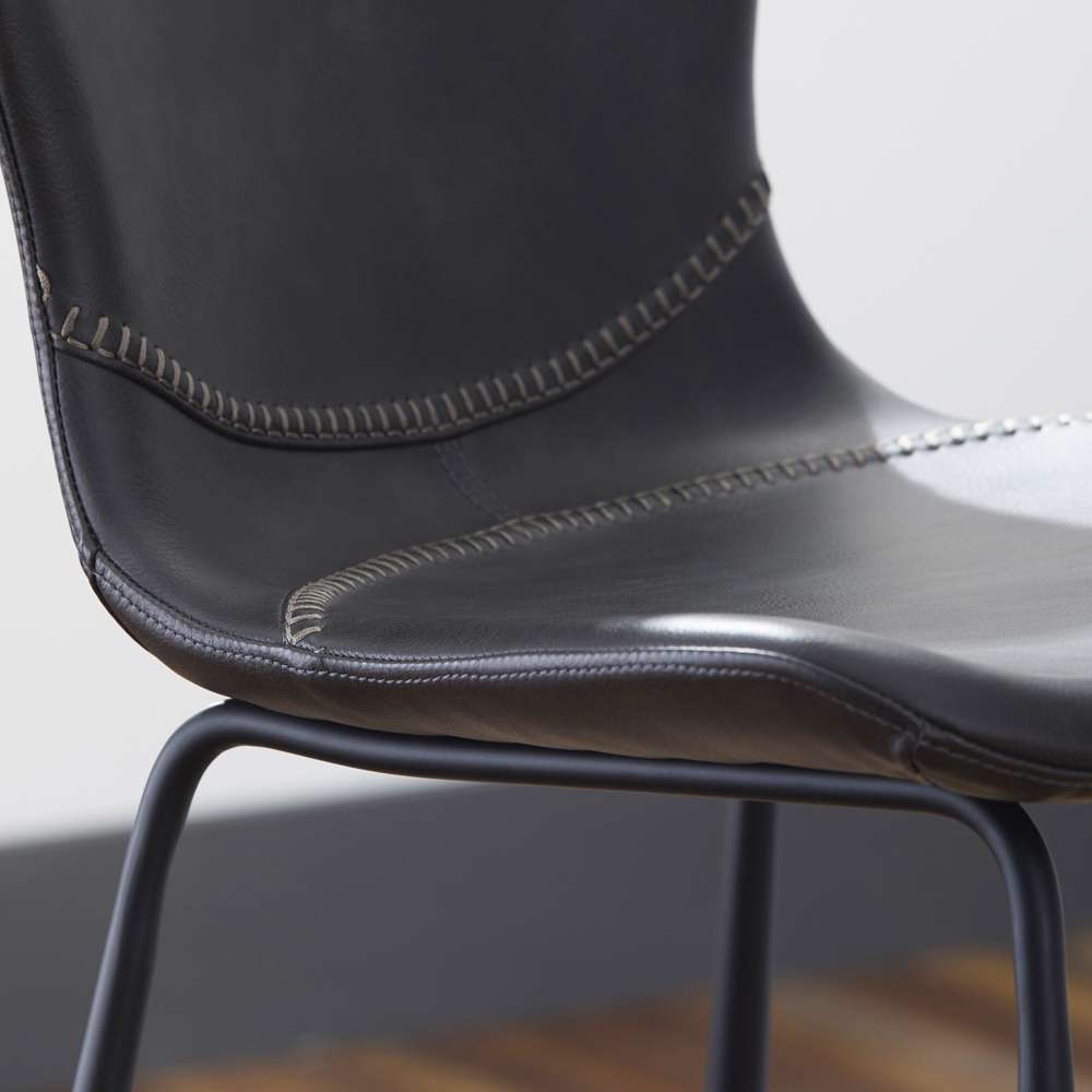 Euro Style - Melody Bar Stool in Dark Gray (Set of 2) - 30514DKGRY veiw 6