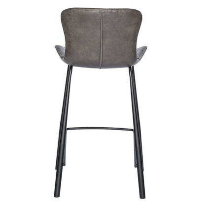 Euro Style - Melody Counter Stool in Dark Gray (Set of 2) - 30512DKGRY veiw 5