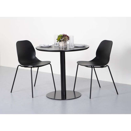 Euro Style - Paras Bistro Table in Black - 90134-BLK veiw 2