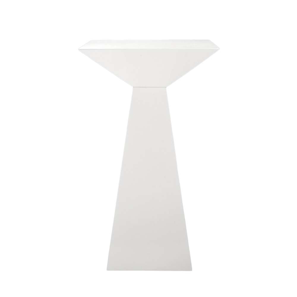 Euro Style - Tad-B 24in Bar Table in High Gloss White - 28008WHT-KIT veiw 1